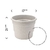 Vaso Cachepot Roma 17 Granito - comprar online