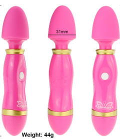 Mini Vibrador Estimulador Clitoriano em Silicone USB Recarregável 14x3 - 12 Vibrações - comprar online