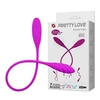 VIBRADOR PRETTY LOVE SNAKY VIBE DUAS PONTAS RETORCIDA