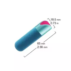 VIBRADOR BULLET VELVET 10 VIBRAÇÕES na internet