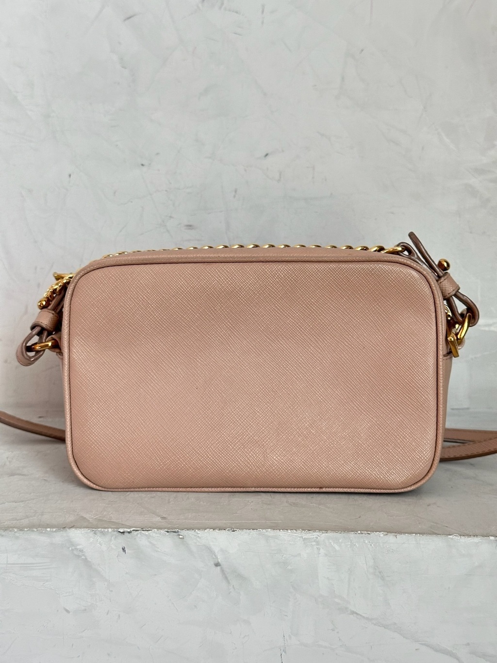 BOLSA PRADA VITELLO PHENIX NUDE - Gringa Vende