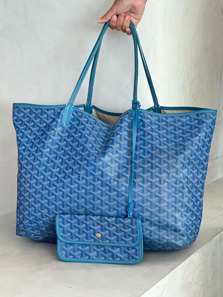 BOLSA GOYARD ST LOUIS GM AZUL Comprar em Gringa Vende