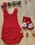 Romper Suedine Vermelho - loja online