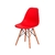 Cadeira Charles Eames Eiffel Base Madeira Sala Cozinha Jantar - comprar online