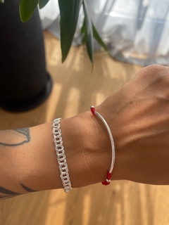 PULSERA CANUTILLOS RED