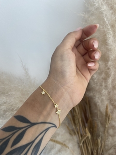 PULSERA TRES ESTRELLAS - comprar online