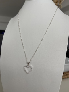 DIJE CORAZON CUBIC - Magna Accesorios