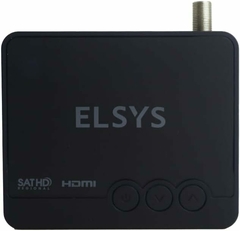 Receptor Digital de TV via satélite, Full HD, com gravador, Bivolt, Entrada USB (Fotos, Músicas e Vídeos), Elsys, ETRS72 - Satmax 6