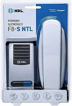 Porteiro Eletrônico F8-SN HDL com Monofone Interfone HDL