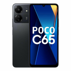 Smartphone Xiaomi poco C65 Global Version 8GB + 256GB MediaTek Helio G85 Octa Core 5000mAh 6.74 90Hz hd + display 50MP Camera nfc (Black)