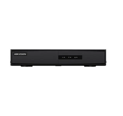 NVR Gravador Digital Full HD 4Mp H.265+, até 4 canais IP, 1 SATA até 6TB por disco, RJ-45 10/100 adaptativo, 4 PoE, detecção movimento e intrusão, DS-