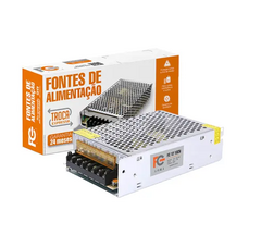 Fonte Chaveada tipo Colmeia para CFTV 120W 12V 10A, FC1210CN, FC-Fontes