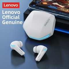 Fone de ouvido original Lenovo GM2 Pro 5.3 Bluetooth sem fio - PrataCell