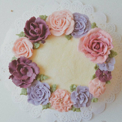 Pastel Flores en Betún - comprar en línea