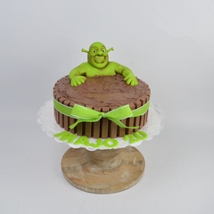 Pastel Shrek | 12 rebanadas