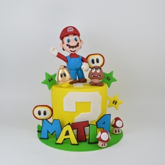 Pastel Mario | 25 rebanadas