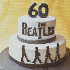 Beatles fondant | 50 rebanadas