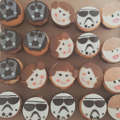 Cupcakes starwars fondant