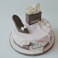 Chanel fondant | 12 rebanadas