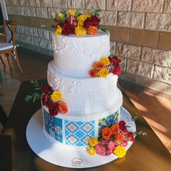 Pastel Boda Mexicana | 150 rebanadas