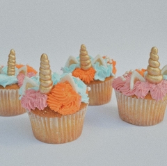 Cupcakes unicornio
