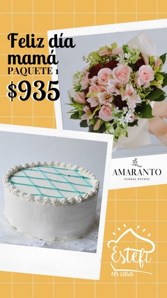 Paquete 1 - Pastel + Bouquet
