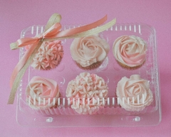 Caja 6 cupcakes decorados