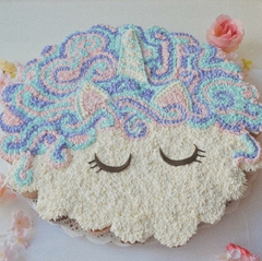 Plancha cupcakes unicornio | 56 cupcakes