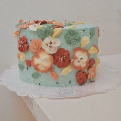 Flores Buttercream | 15 rebanadas