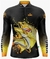 Camiseta de pesca King Brasil Dourado (kff650)