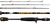 Vara para carretilha Viper 17lbs Albatroz Fishing