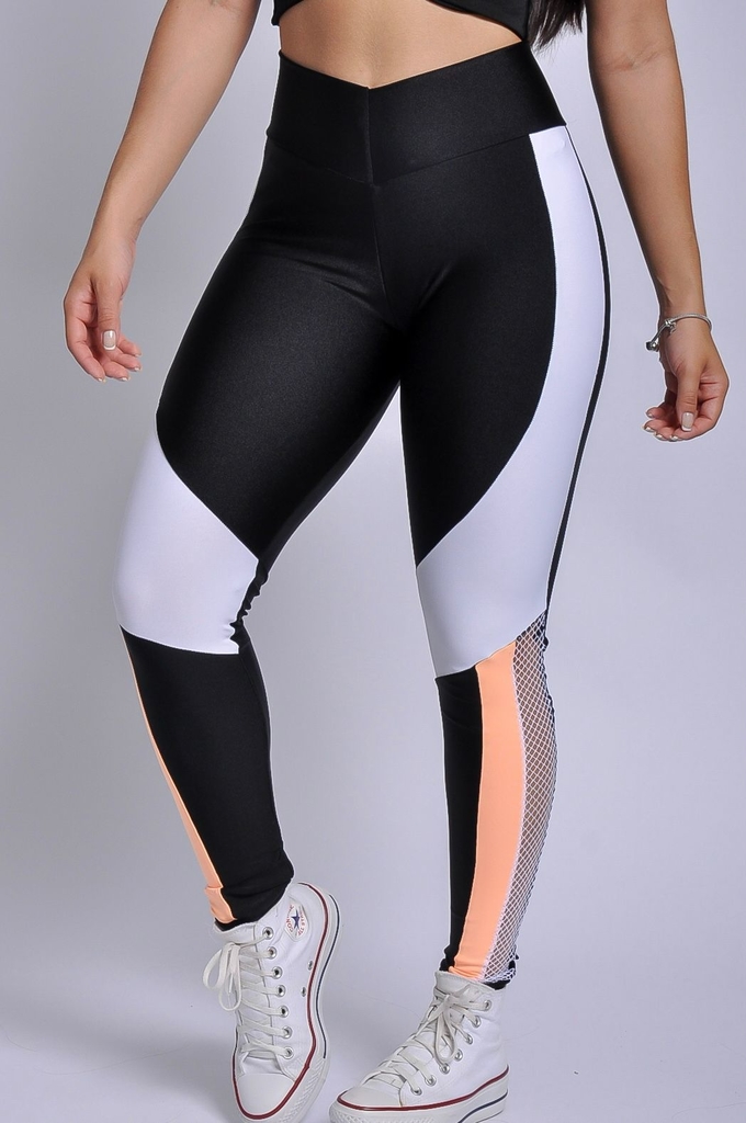 Calça Legging Preta Cirrê - Comprar em TA Summer