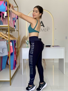 Calça Legging Bolha Preta