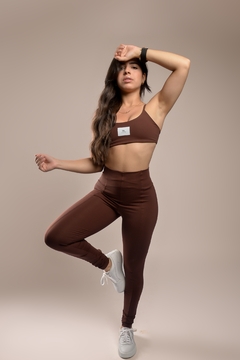 Calça Legging Fitness Basic TA Summer Café