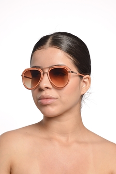 Óculos de sol Aviador Moderno Laranja TA Summer - comprar online