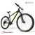 R29 - RALEIGH MOJAVE 4.5 - NEGRO/AMARILLO - comprar online