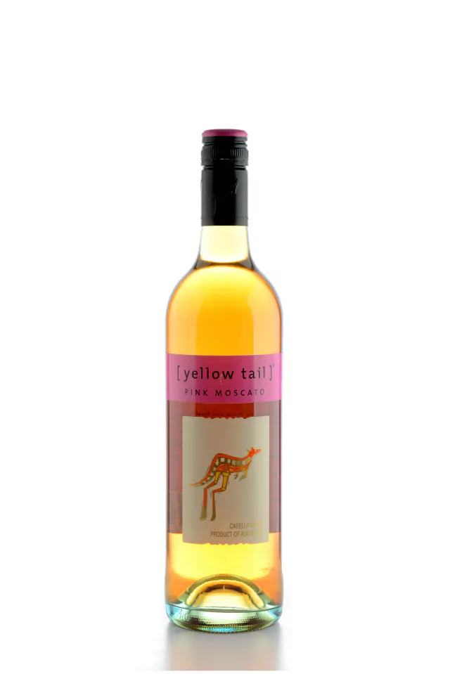 Vinho Yellow Tail Rosé Suave Austrália Moscato 750ml
