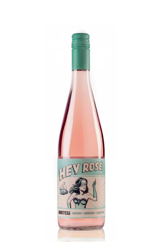 Vinho Matías Riccitelli Wines Rosé Seco Argentina Hey Malbec 750ml