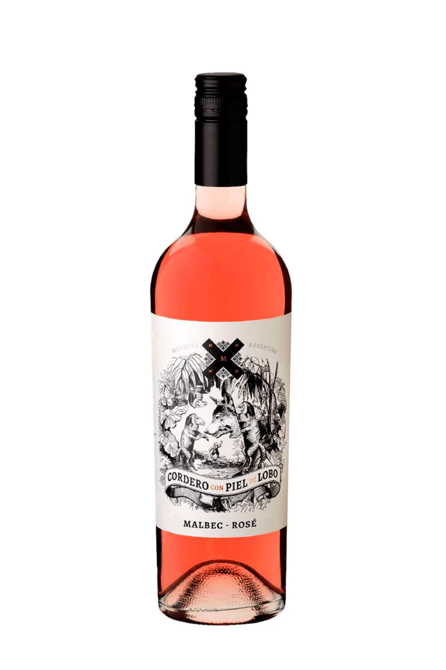 Vinho Mosquita Muerta Rosé Seco Argentina Cordero Con Piel de Lobo Malbec 750ml