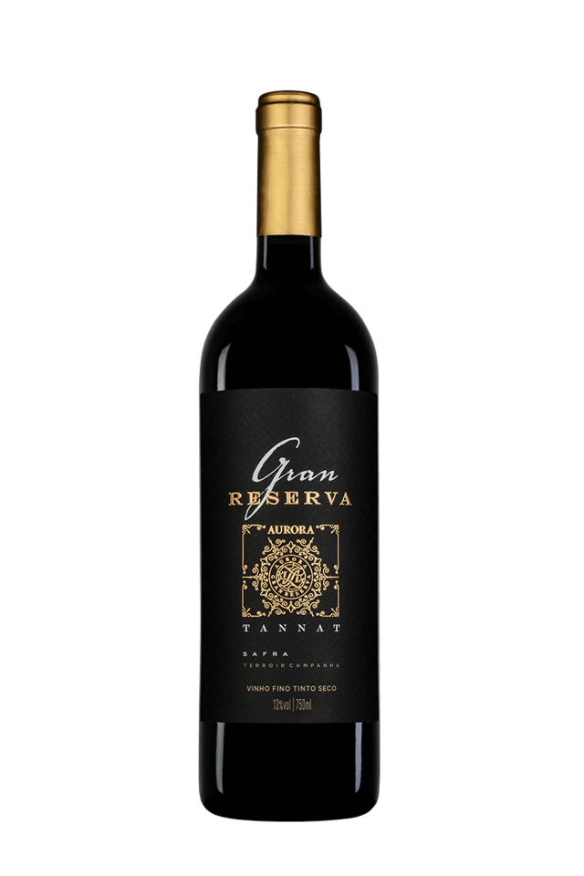 Vinho Vinícola Aurora Tinto Seco Brasil Gran Reserva Tannat 750ml