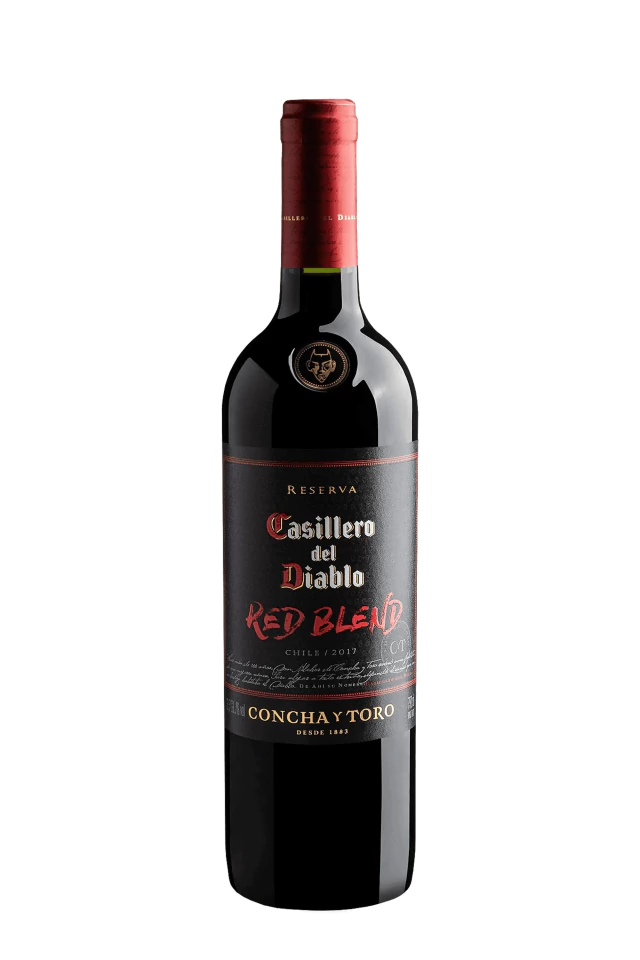 Vinho Casillero Del Diablo Tinto Seco Chile Red Reserva Blend 750ml