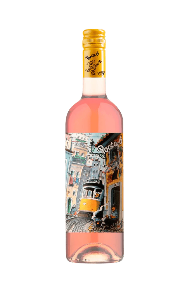 Vinho Vidigal Wines Rosé Seco Portugal Porta 6 Castelão, Syrah, Tinta Roriz 750ml