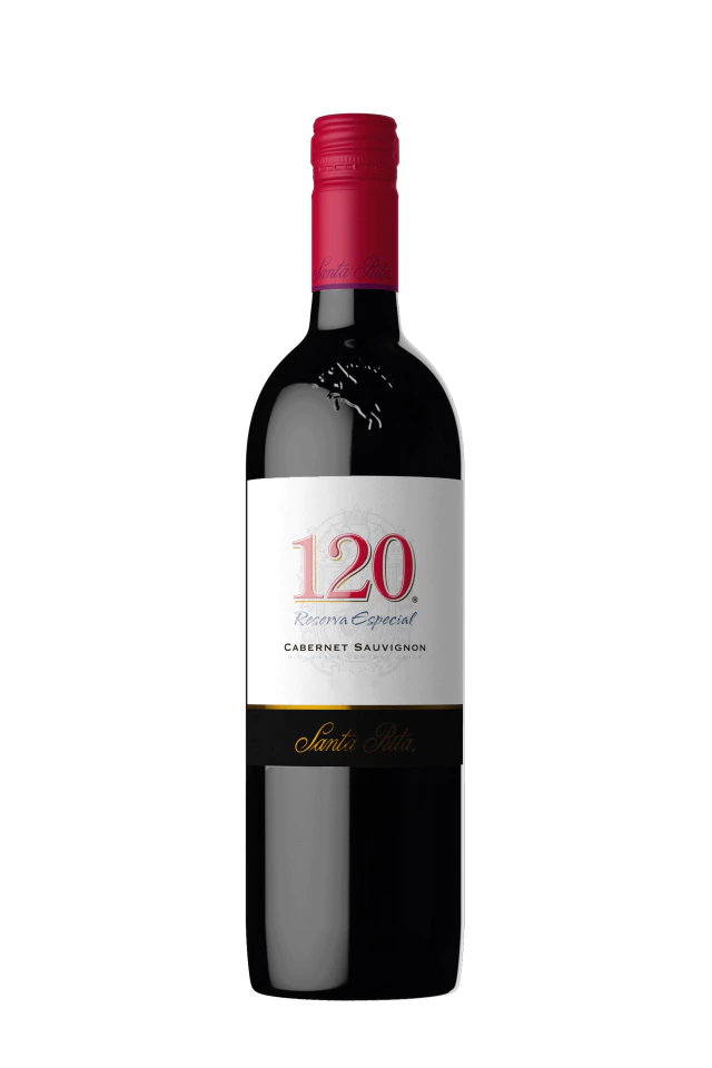 Vinho Viña Santa Rita Tinto Seco Chile 120 Reserva Especial Cabernet Sauvignon 750ml