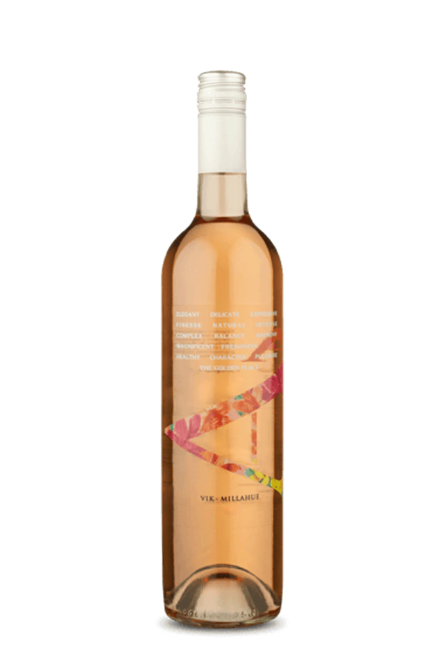 Vinho Viña Vik Winery Rosé Seco Chile a Blend 750ml