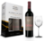 KIT ESTANCIA MENDOZA MALBEC VARIETAL 750ML + TAÇA VIDRO