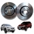 Disco De Freio Dianteiro 300MM (PAR) - Lifan X60 / Chery Tiggo