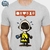 Camiseta Charlie Brown Snoopy Solitario Estampada Desenho - loja online