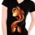 Camiseta Rei Leao Simba Desenho Feminino