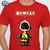 Camiseta Charlie Brown Snoopy Solitario Estampada Desenho - Mimo Shop Variedades e Presentes