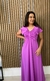 Vestido Midi Roxo - comprar online